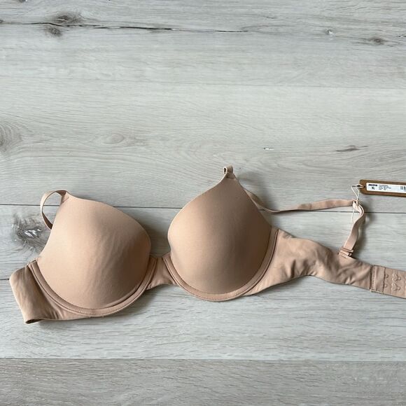 SKIMS FITS EVERYBODY T-SHIRT BRA MICA‎ 32C NWT - Picture 6 of 9